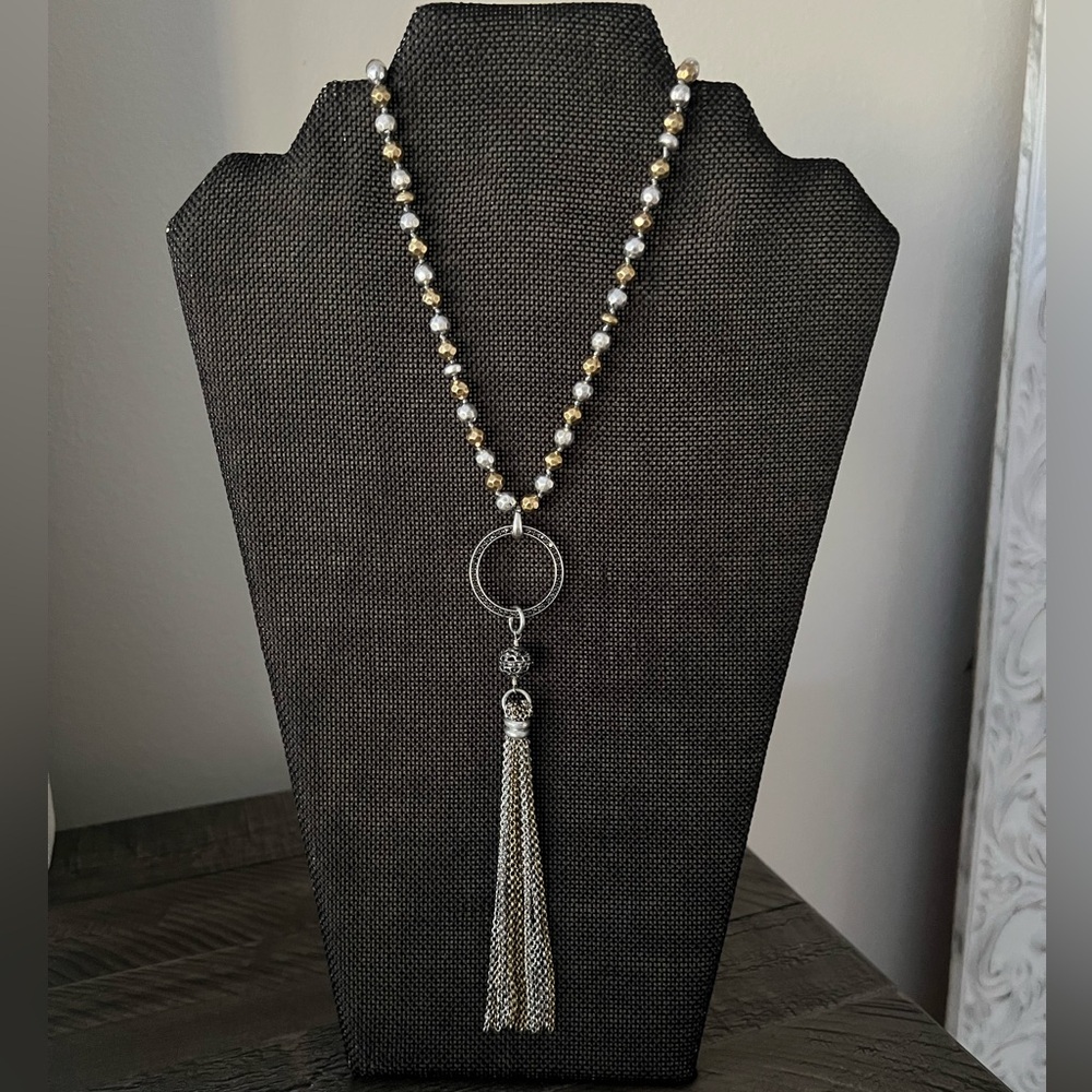 Two Tone Lucky Brand Necklace